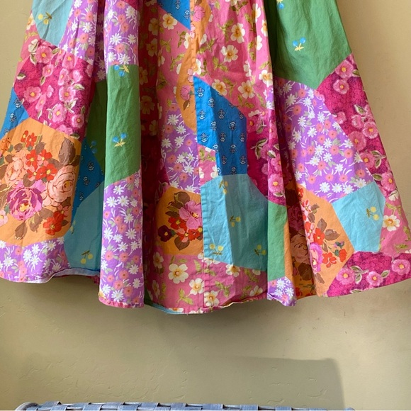 SPELL & THE GYPSY COLLECTIVE FREDA SHIRRED MIDI DRESS IN LOLLY - Picture 10 of 16